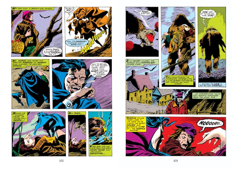Sample content 2_TOMB OF DRACULA OMNIBUS VOL. 1 NEAL ADAMS COVER [NEW PRINTING 2]