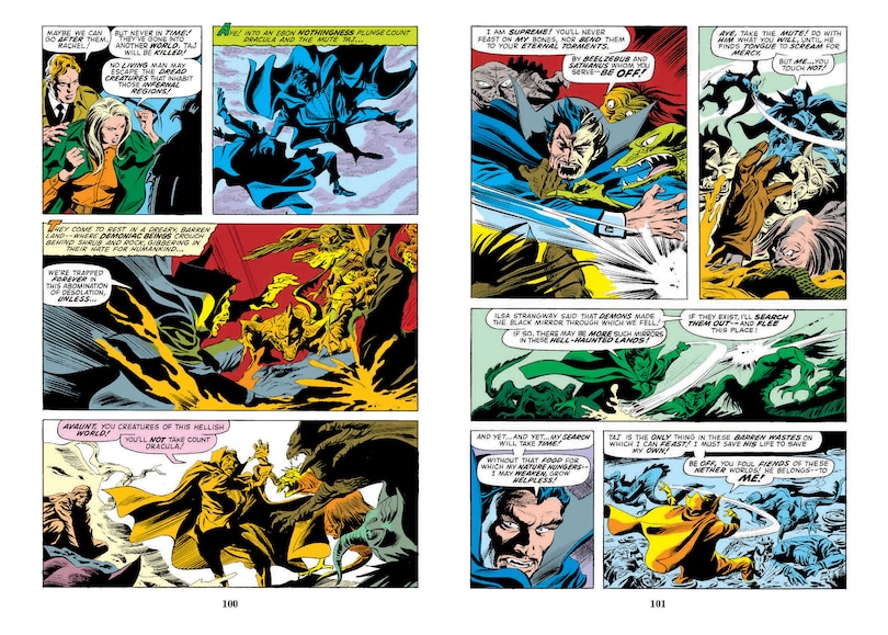 Sample content 3_TOMB OF DRACULA OMNIBUS VOL. 1 NEAL ADAMS COVER [NEW PRINTING 2]