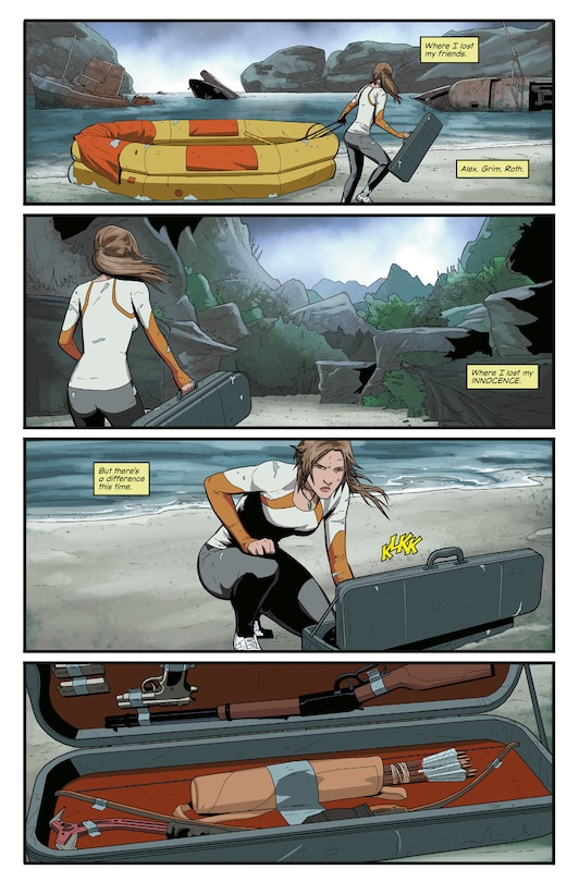 Sample content 5_Tomb Raider Colossal Collection Volume 3