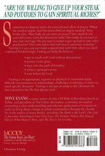 Couverture arrière_Tony Evans Speaks Out On Fasting