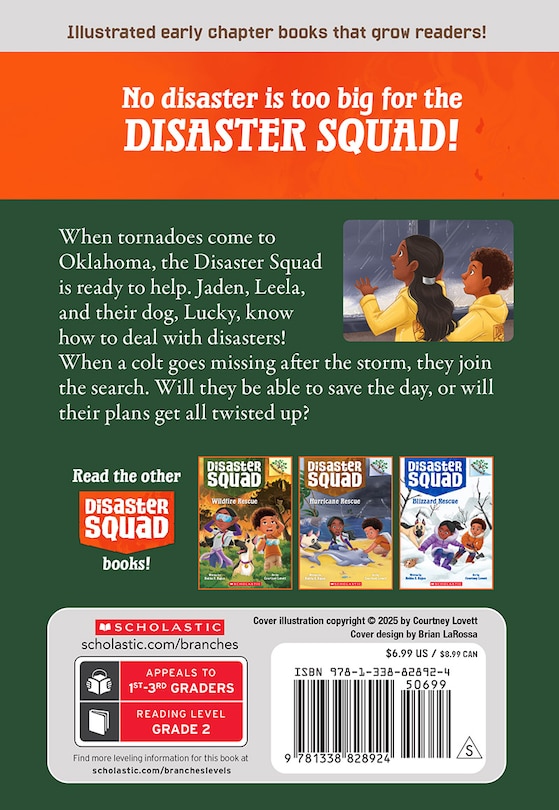 Back cover_Tornado Rescue: A Branches Book (Disaster Squad #4)