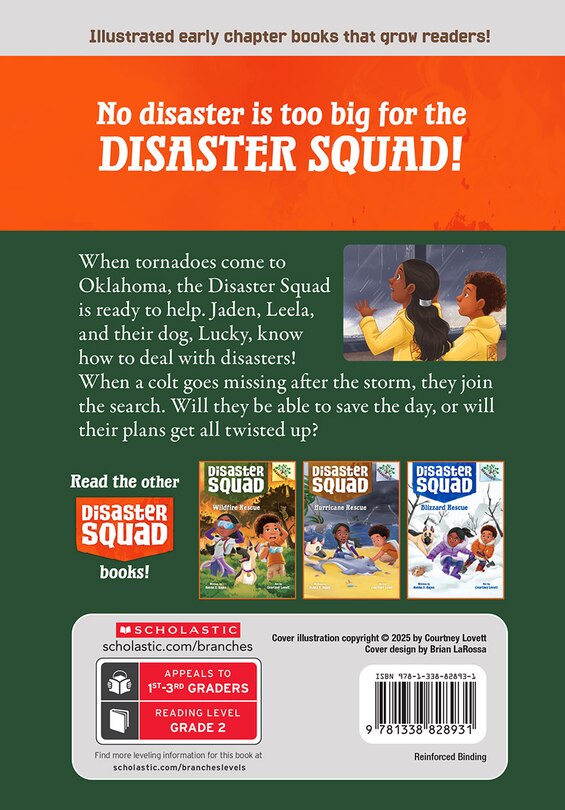 Couverture arrière_Tornado Rescue: A Branches Book (Disaster Squad #4)