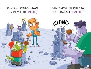 Sample content_Torpón y bonachón / Frank is a Big Help: School of Monsters