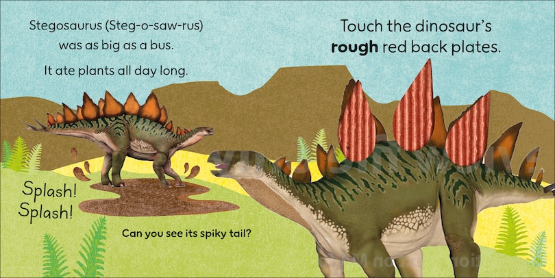 Aper&ccedil;u du contenu_Touch and Feel Dinosaur