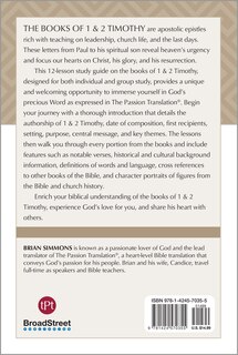 Back cover_TPT The Books of 1 & 2  Timothy
