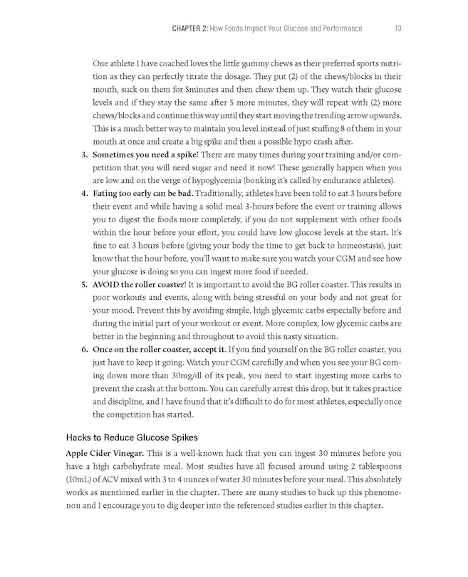 Sample content 2_Training and Competing with a Continuous Glucose Monitor