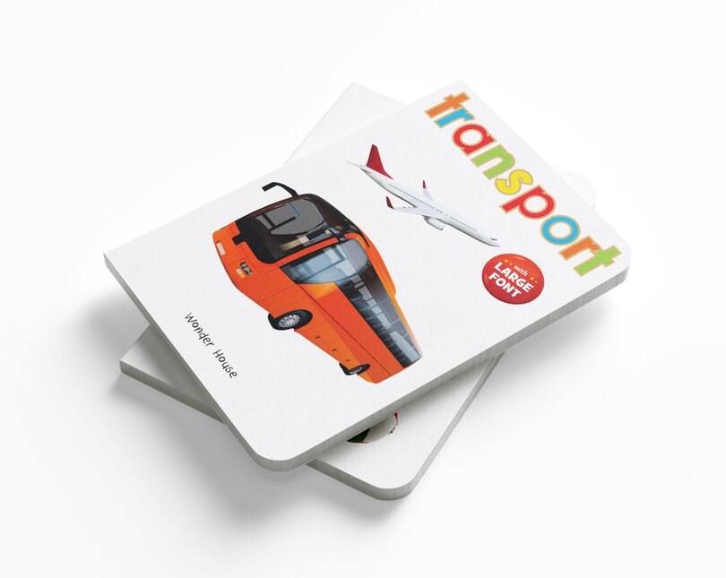 Aper&ccedil;u du contenu 3_Transport - Early Learning Board Book With Large Font : Big Board Books Series