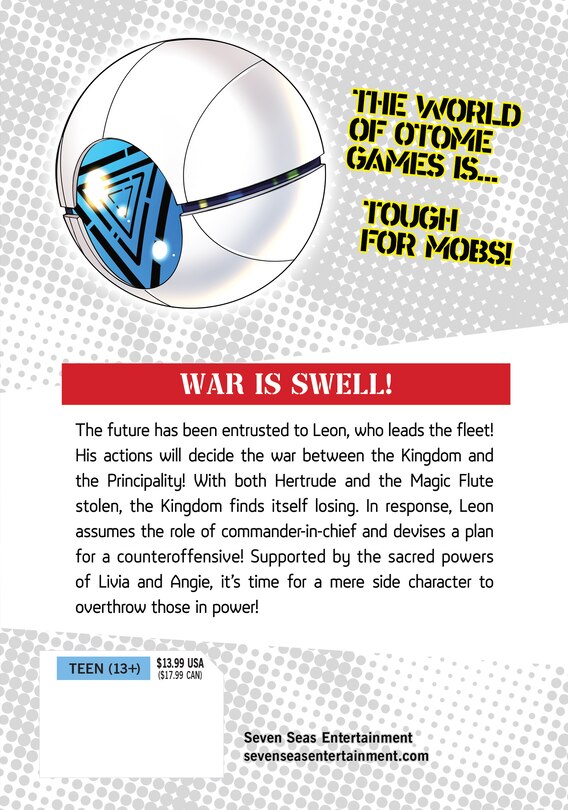 Back cover_Trapped in a Dating Sim: The World of Otome Games is Tough for Mobs (Manga) Vol. 12