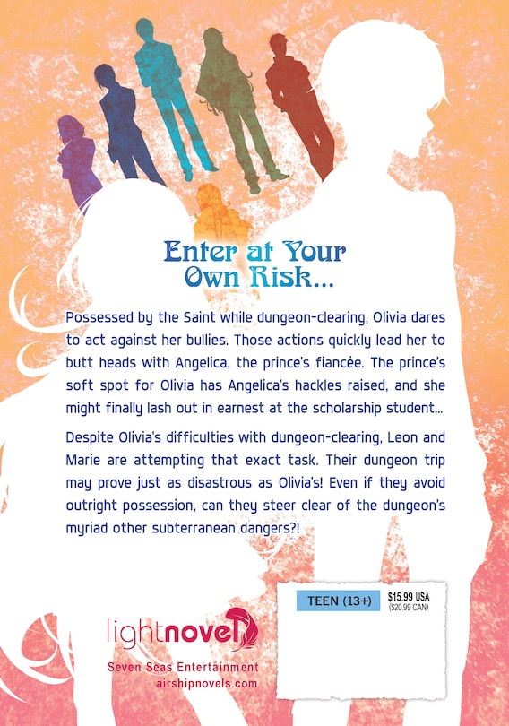 Back cover_Trapped in a Dating Sim: Otome Games Are Tough For Us, Too! (Light Novel) Vol. 4