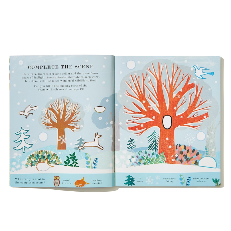 Sample content 5_Tree: A Peek-Through Activity Book: With over 200 stickers
