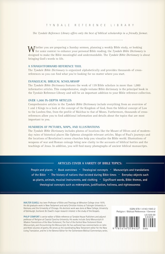 Back cover_Tyndale Bible Dictionary