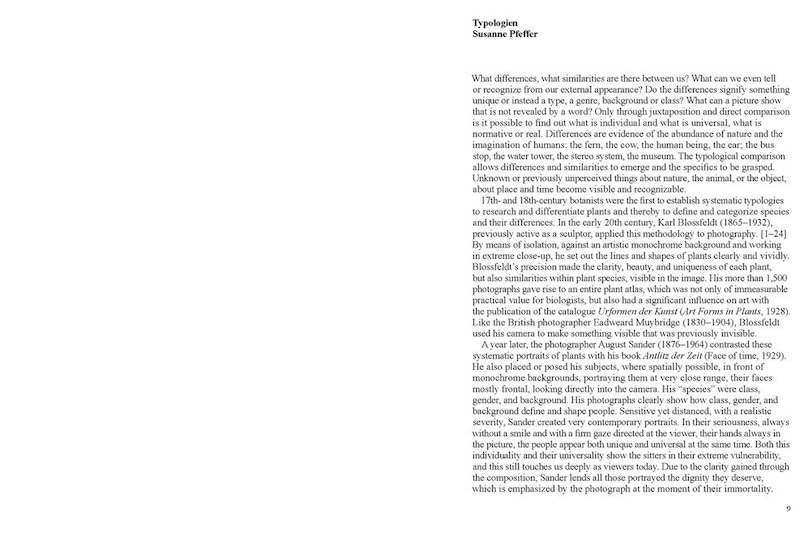 Aper&ccedil;u du contenu_Typologien: Photography in 20th-Century Germany