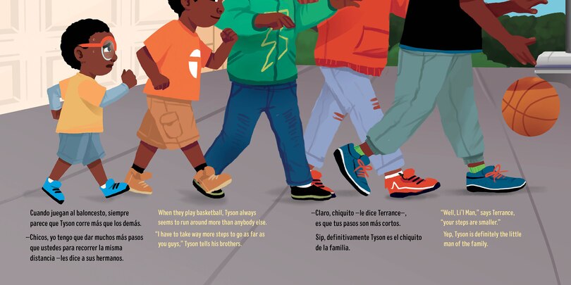 Aper&ccedil;u du contenu_Tyson, el peque&ntilde;ito / Too-Small Tyson (Spanish Bilingual Edition)