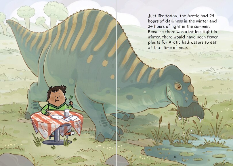 Sample content 2_Uliaq's Amazing Dinosaurs from the North: Hadrosaur