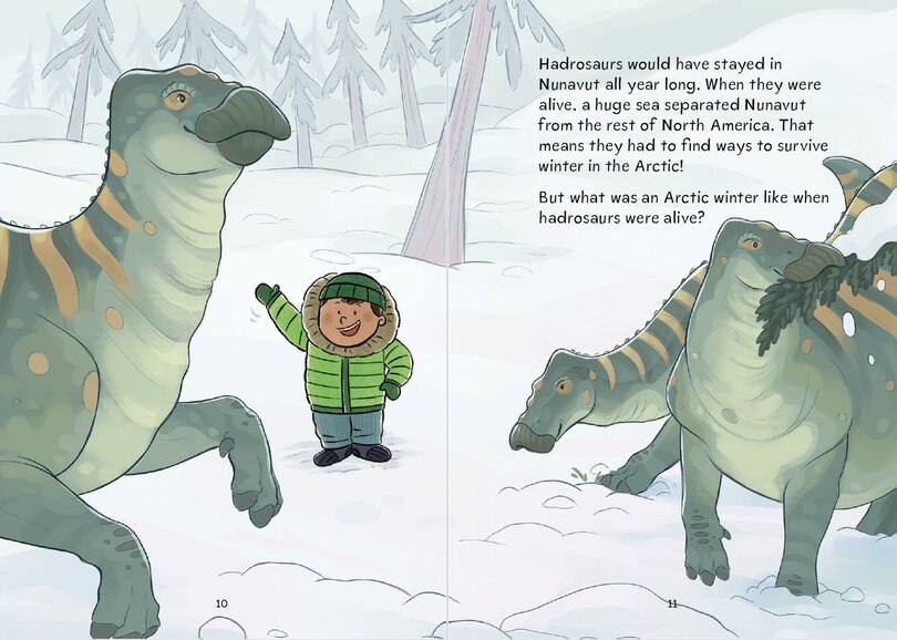 Sample content 3_Uliaq's Amazing Dinosaurs from the North: Hadrosaur