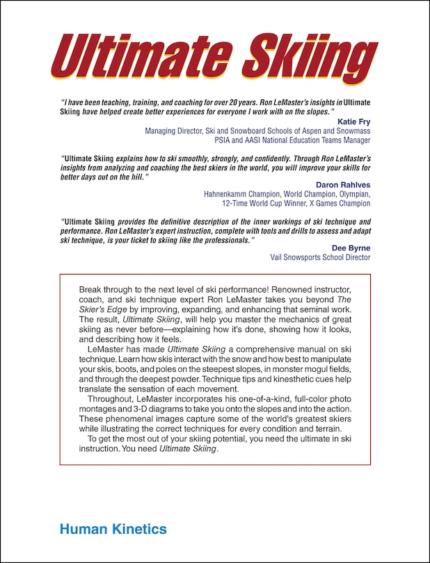 Back cover_Ultimate Skiing