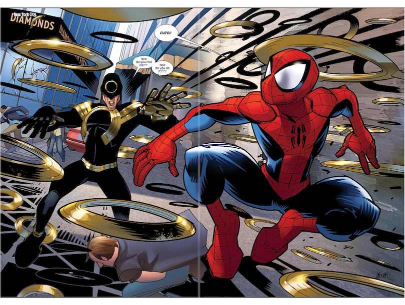 Sample content_ULTIMATE SPIDER-MAN OMNIBUS VOL. 5 DAVID LAFUENTE COVER