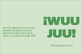 Sample content_Un libro para niños sobre dinero