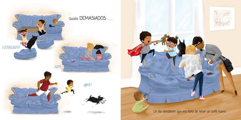 Aper&ccedil;u du contenu 5_Un Sof&aacute; Para La Llama (spanish Edition)