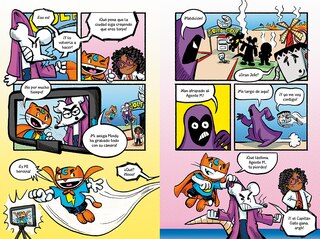 Aper&ccedil;u du contenu 4_Un superh&eacute;roe &iquest;sin poderes? / Max Meow Book 2: Donuts and Danger