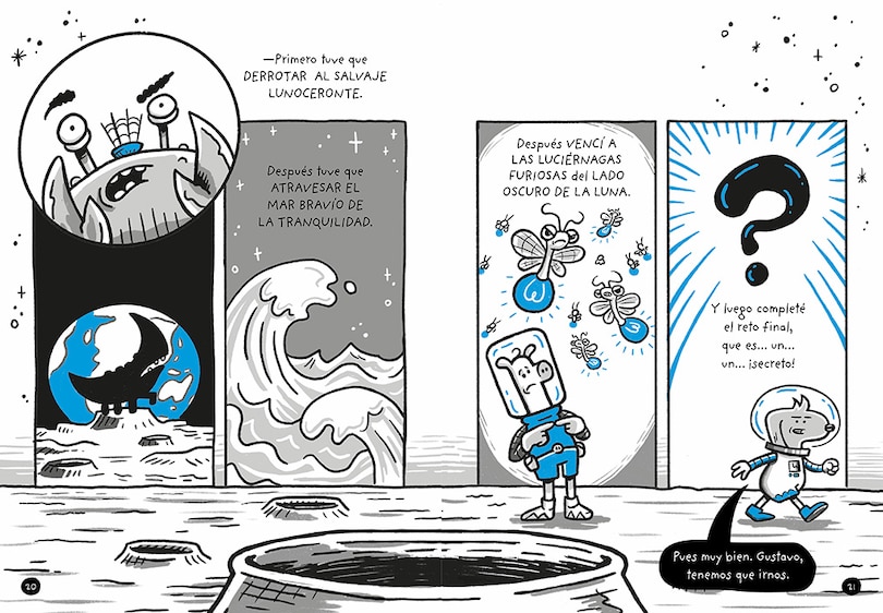 Sample content 3_Una aventura espaciotemporal con postre /  Gustav & Henri: Space Time Cake!