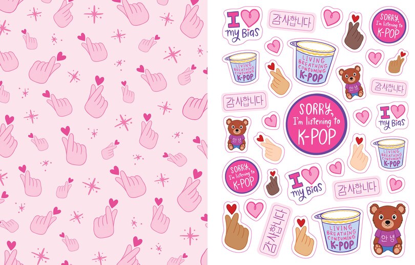 Aper&ccedil;u du contenu_Unauthorized Ultimate K-Pop Fanbook