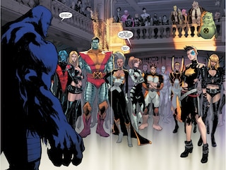 Sample content 2_UNCANNY X-MEN BY BRIAN MICHAEL BENDIS OMNIBUS CHRIS BACHALO COVER