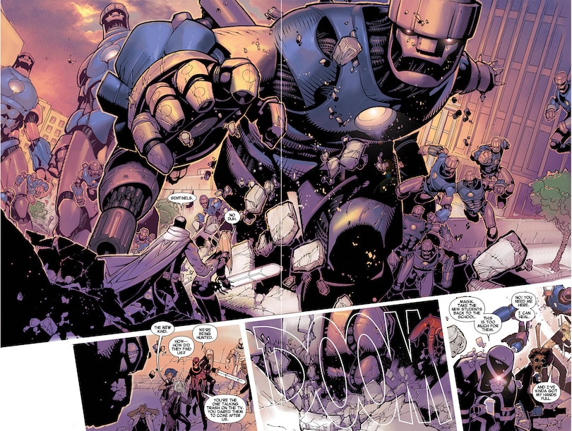 Sample content 3_UNCANNY X-MEN BY BRIAN MICHAEL BENDIS OMNIBUS CHRIS BACHALO COVER