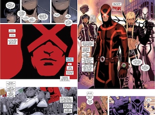 Sample content 4_UNCANNY X-MEN BY BRIAN MICHAEL BENDIS OMNIBUS CHRIS BACHALO COVER