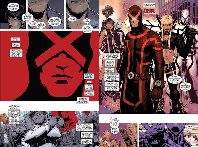 Sample content 4_UNCANNY X-MEN BY BRIAN MICHAEL BENDIS OMNIBUS CHRIS BACHALO COVER