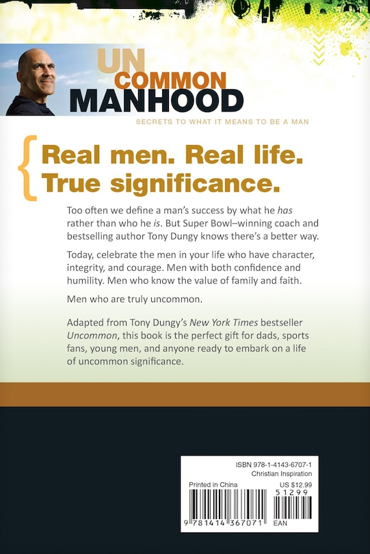 Back cover_Uncommon Manhood