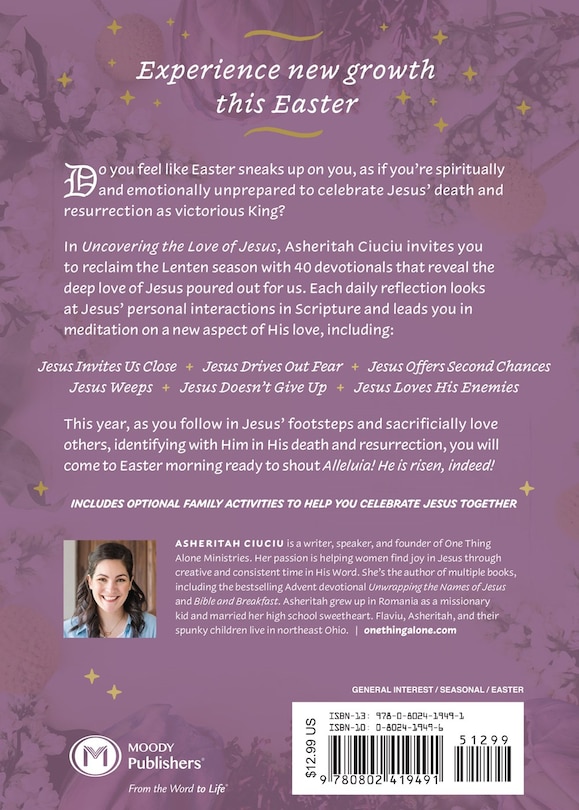 Couverture arri&egrave;re_Uncovering the Love of Jesus