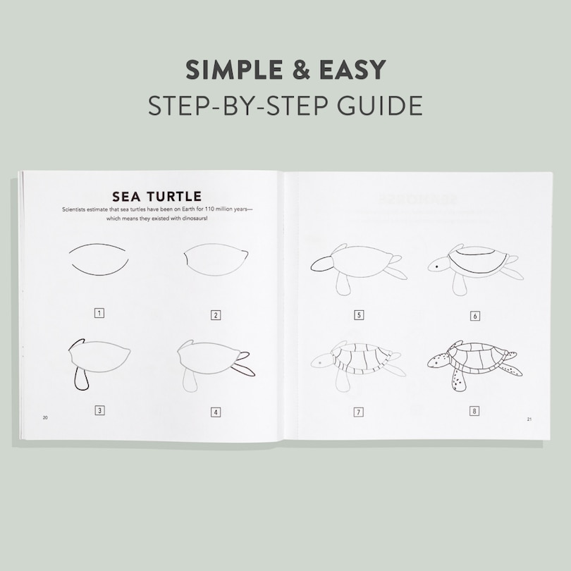 Sample content 2_Under the Sea: How to Draw Books for Kids with Dolphins, Mermaids, and Ocean Animals