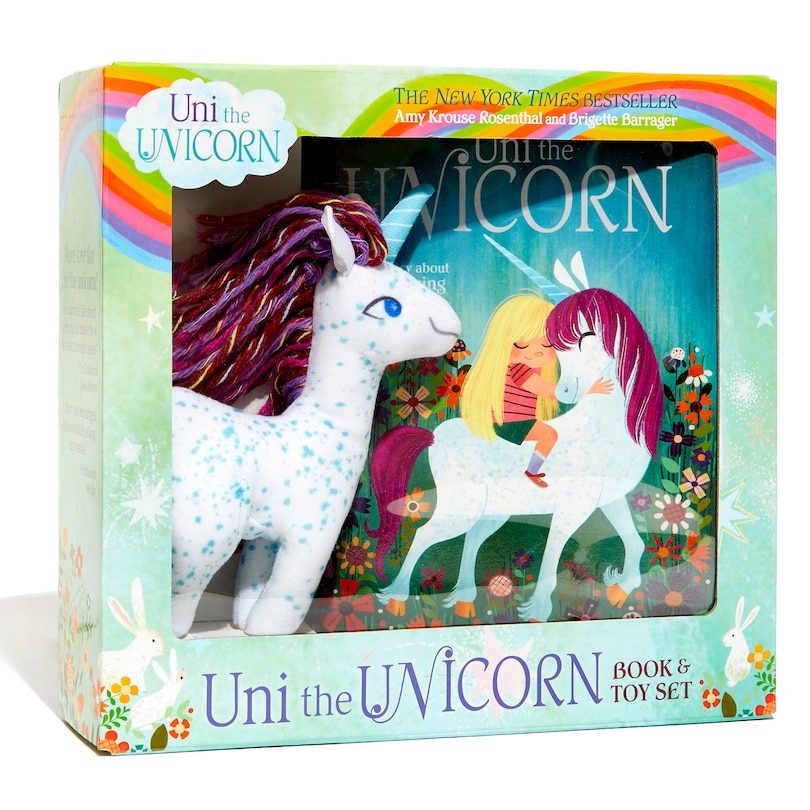 Aperçu du contenu_Uni The Unicorn Book And Toy Set