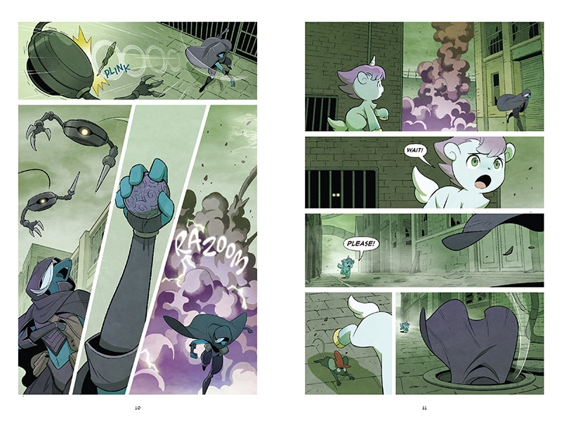 Aperçu du contenu 3_Unico: Hunted (Volume 2): An Original Manga