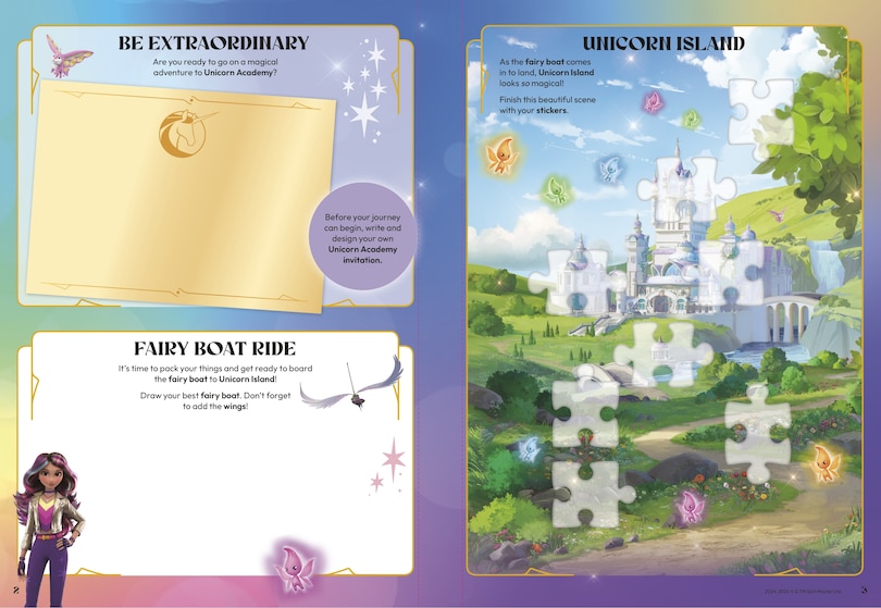 Sample content 3_Unicorn Academy Sticker Activity Book