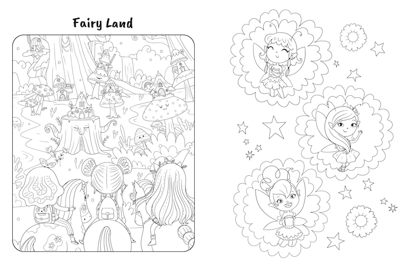 Aper&ccedil;u du contenu 3_Unicornia Coloring Book