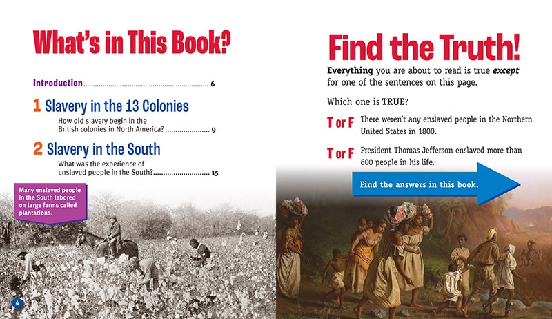 Table of contents_United States Before the Civil War (A True Book: Exploring the Civil War)