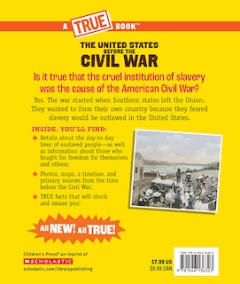 Back cover_United States Before the Civil War (A True Book: Exploring the Civil War)