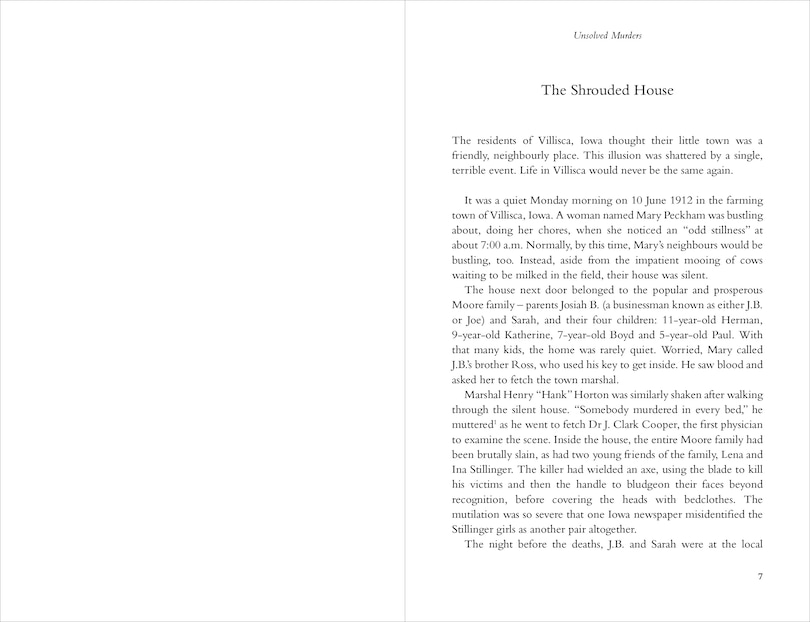 Aper&ccedil;u du contenu 5_Unsolved Murders