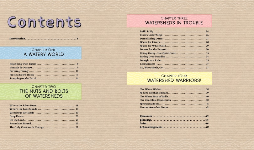 Table of contents_Upstream, Downstream