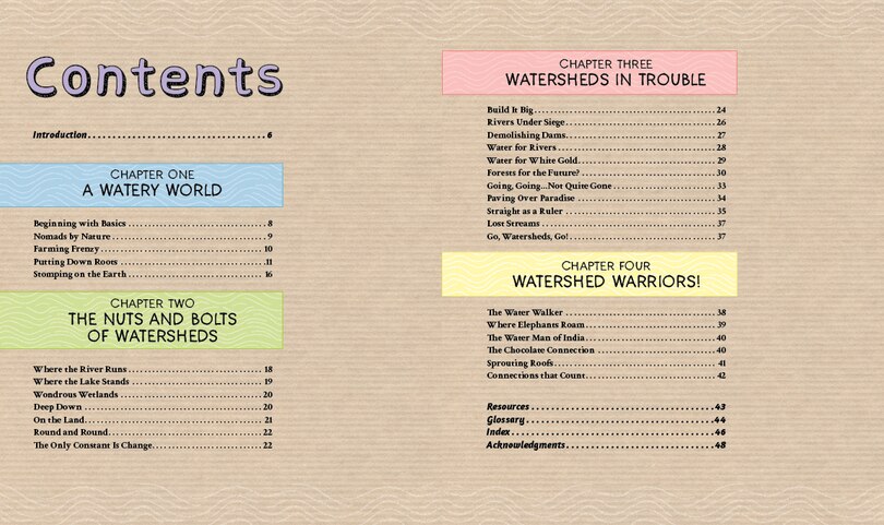 Table of contents_Upstream, Downstream