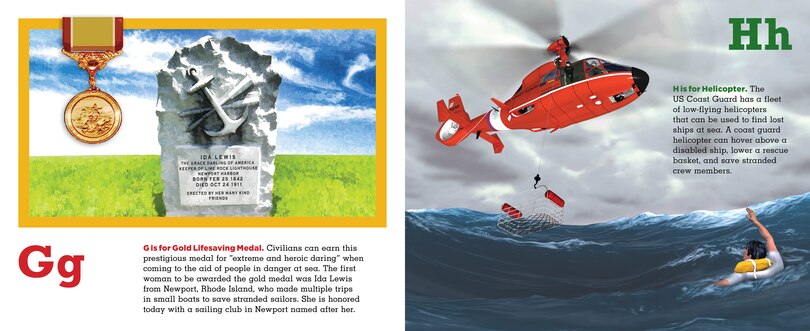Sample content_US Coast Guard Alphabet Book