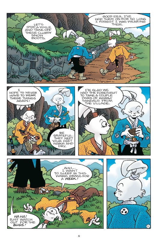 Aperçu du contenu 3_Usagi Yojimbo Volume 40: The Crow Limited Edition