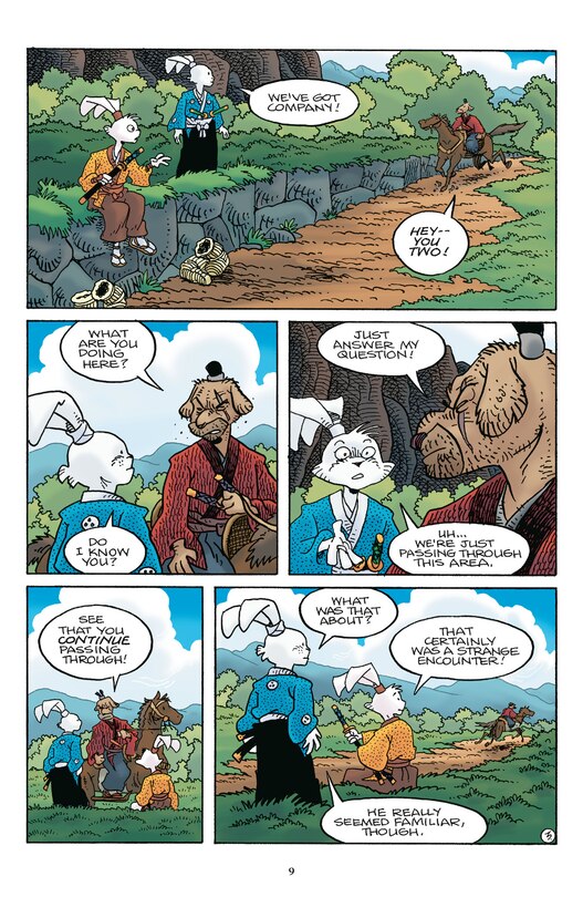 Aperçu du contenu 4_Usagi Yojimbo Volume 40: The Crow