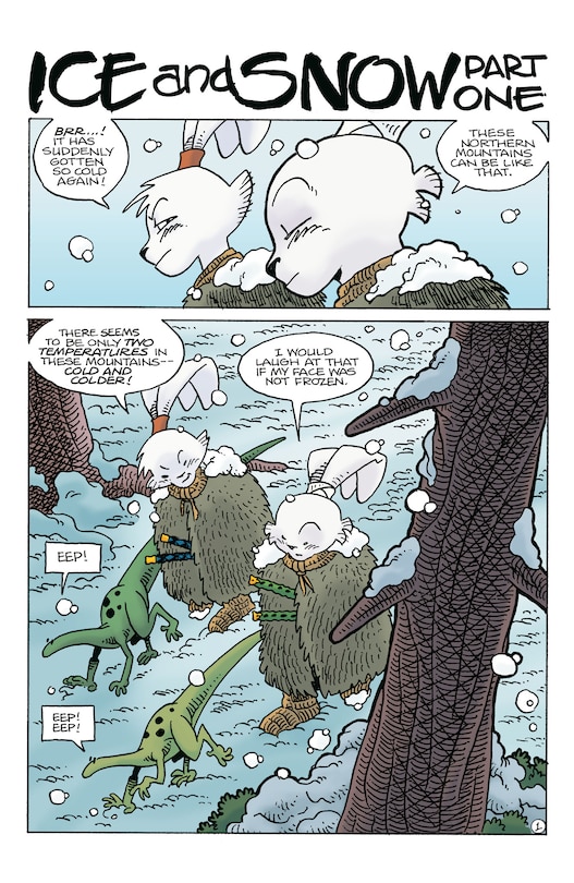 Aperçu du contenu_Usagi Yojimbo Volume 39: Ice and Snow