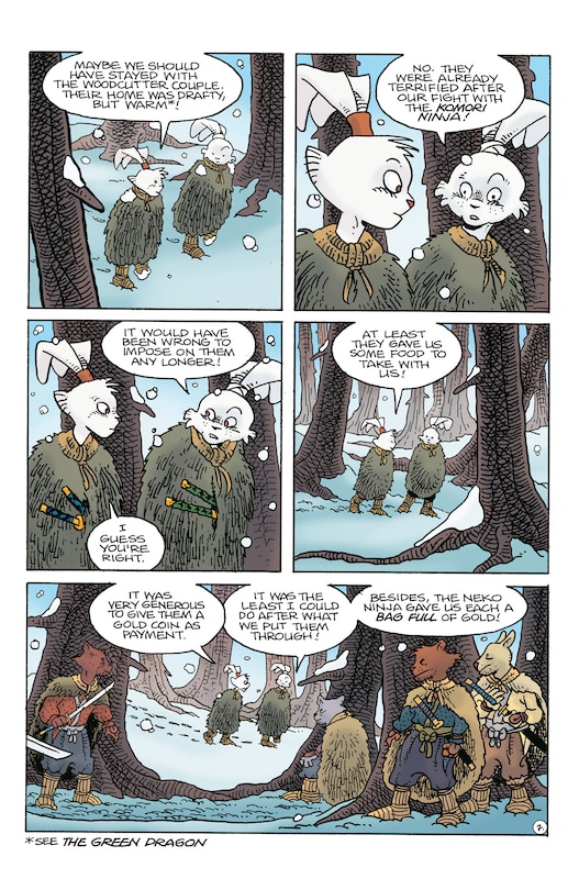 Aperçu du contenu 3_Usagi Yojimbo Volume 39: Ice and Snow