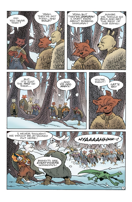 Aperçu du contenu 4_Usagi Yojimbo Volume 39: Ice and Snow