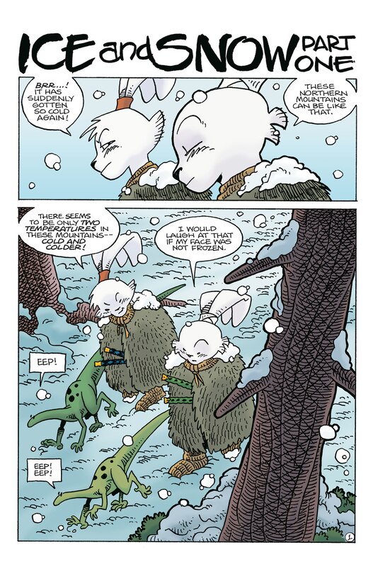 Aperçu du contenu_Usagi Yojimbo Volume 39: Ice and Snow Limited Edition