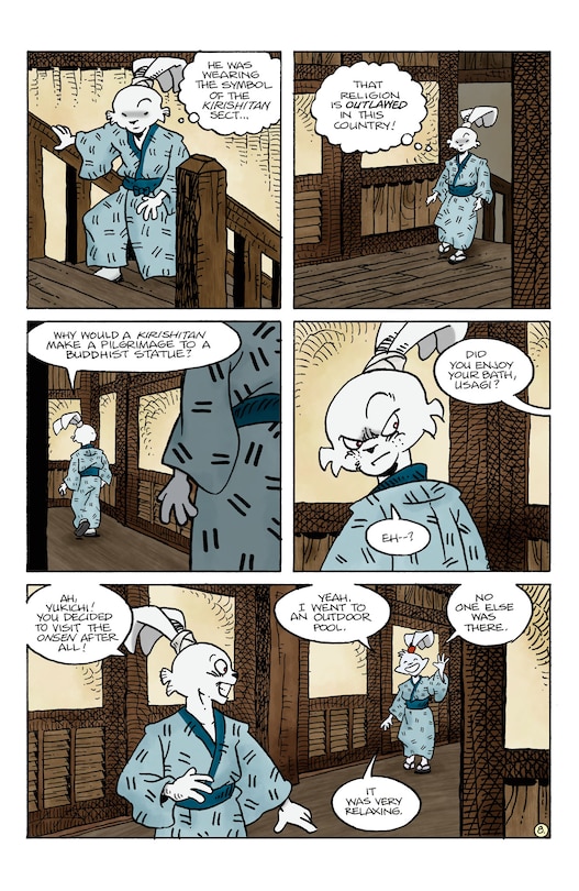 Aperçu du contenu_Usagi Yojimbo Volume 41: Ten Thousand Plums